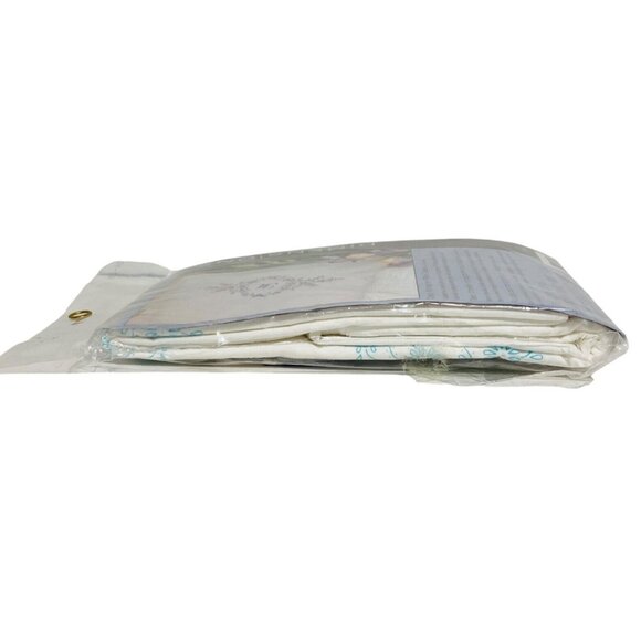 Dimensions Daisy Monogram 73050 2 Std Pillow Case 22K Gold 4 Needles 6 DMC Floss - Picture 11 of 11